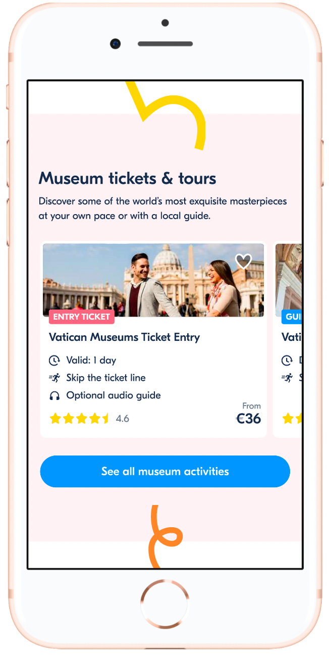 Experiment 1 — full activity list