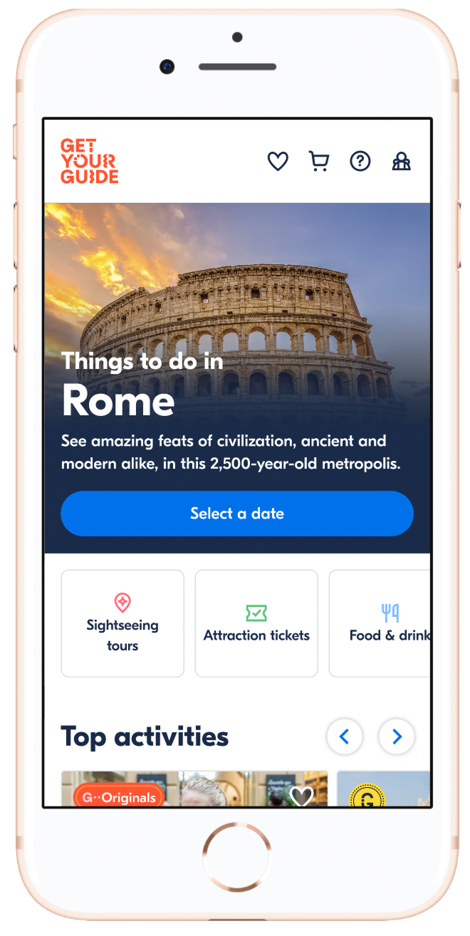 Final design — screen 1