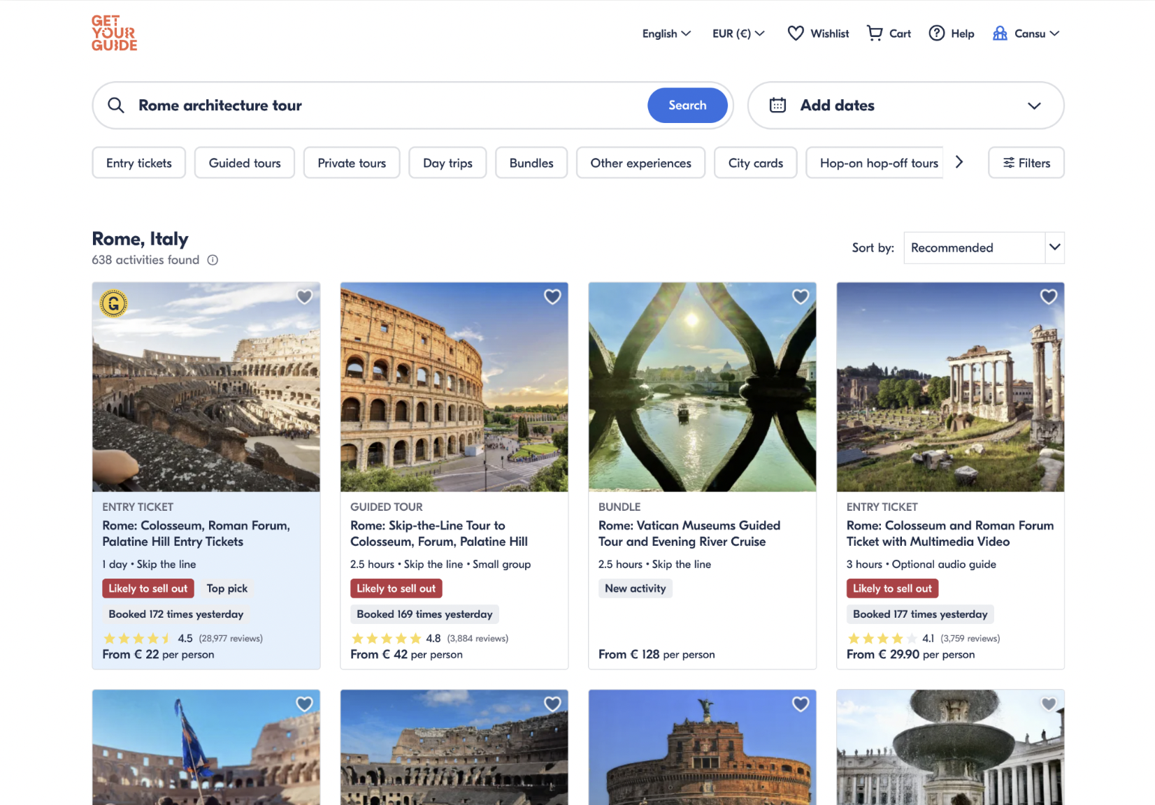 Feature #3 in production: consistency between discovery and search results pages