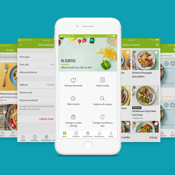 HelloFresh App Dashboard